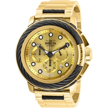 Invicta Bolt Chronograph Gold Dial Men's Watch 27494