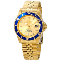 Invicta Pro Diver Automatic Gold Dial Men's Watch 29185