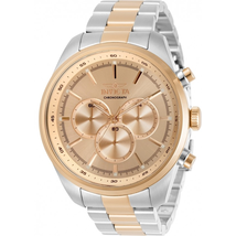 Invicta Invicta Specialty Chronograph Quartz Rose Gold Dial Men's Watch 30980 30980