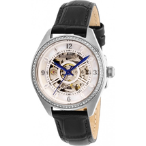 Invicta Objet D Art Automatic Crystal White Dial Ladies Watch 26351
