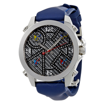 Jacob & Co. Jacob & Co Five Time Zone Carbon Fiber Dial Watch JCM-95DA