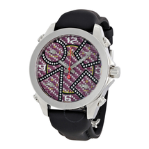 Jacob & Co. Jacob & Co Five Time Zone Carbon Fiber Diamond Dial Men's Watch JCM-93DA