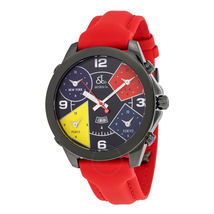 Jacob & Co. Jacob and Co. Five Time Zone Black Dial Men's Watch JC-11BC