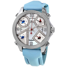Jacob & Co. Jacob and Co. Five Time Zone Mother of Pearl Diamond Men's Watch JCM-14DA
