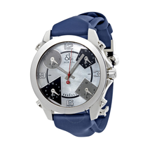 Jacob & Co. Jacob and Co. Five Time Zone Mother of Pearl Men's Watch JCM-56