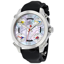 Jacob & Co. Jacob and Co. Five Time Zones Mother of Pearl Dial Unisex Watch JCM-15