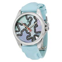 Jacob & Co. Jacob and Co. One Time Zone Mother of Pearl Diamond Dial Ladies Watch JC-TZM20
