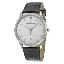 Jaeger LeCoultre Master Ultra Thin Date Silver Dial Men's Watch Q1288420