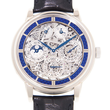 Jaeger LeCoultre Master Grande Tradition Skeleton Dial Men's Watch Q50635SQ