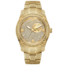 JBW Jet Setter GMT Quartz Gold Dial Men's Watch J6370A