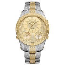 JBW Men's Jet Setter III 1.18 ctw Diamond Stainless Steel Watch J6348C