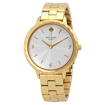 Kate Spade Metro Scallop White Dial Ladies Gold-tone Watch KSW1494