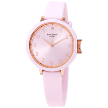 Kate Spade New York Park Row Glossy Pink Dial Ladies Watch KSW1477