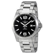 Longines Conquest Black Dial Automatic Men's Watch L3.778.4.58.6