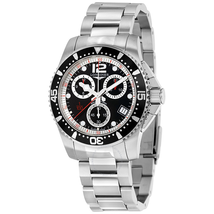 Longines HydroConquest Chronograph Black Dial Men's Watch L37434566 L3.743.4.56.6