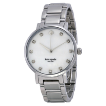 Kate Spade Open Box - Kate Spade Gramercy Mother of Pearl Dial Ladies Watch 1YRU0006