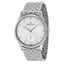 Jaeger LeCoultre Master Control Grande Ultra Thin Silver Dial Stainless Steel Men's Watch Q1358120