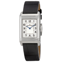 Jaeger LeCoultre Reverso Classic Silver Dial Ladies Leather Watch Q2608530