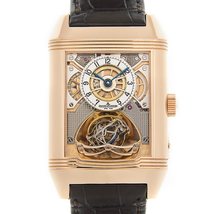 Jaeger LeCoultre Reverso Gyrotourbillon 2 Manual Wind Rose Gold Men's Watch Q2332420