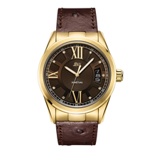 JBW Bond Quartz Diamond Brown Dial Men's Watch J6372D
