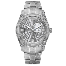 JBW Jet Setter GMT Quartz Silver Dial Men's Watch J6370B