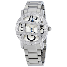 JBW Olympia Silver Dial Diamond Ladies Watch JB-6214-B
