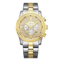 JBW Vanquish Multi-Function Two Tone Stainless Steel Diamond Men's Watch J6337A