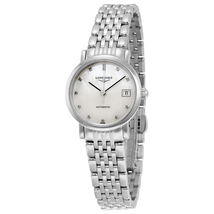 Longines Elegant Mother of Pearl Dial Stainless Steel Ladies Watch L43094876