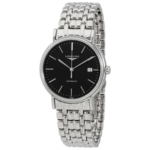 Longines Presence Black Dial Stainless Steel Automatic Men's Watch L49214526