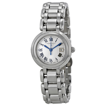 Longines PrimaLuna Silver Dial Stainless Steel Ladies Watch L81104716 L8.110.4.71.6