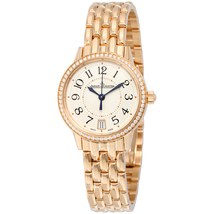 Jaeger LeCoultre Rendez-Vous Date Silver Dial 18kt Rose Gold Automatic Ladies Watch Q3512120