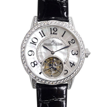 Jaeger LeCoultre Rendez-Vous Tourbillon Mother of Pearl Dial Ladies Watch Q3413403