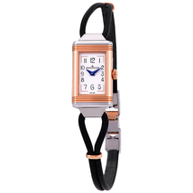 Jaeger LeCoultre Reverso One Cordonnet Ladies Steel and 18K Rose Gold Watch Q3264520