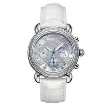 JBW Ladies Victory 0.16 ctw Diamond Stainless Steel Watch JB-6210L-Q