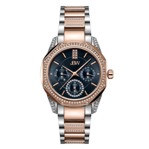 JBW Marquis Quartz Diamond Blue Dial Two-tone Ladies Watch J6369C