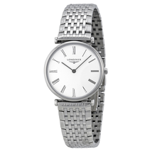 Longines La Grande White Dial Stainless Steel Men's Watch L45124116 L4.512.4.11.6