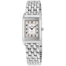 Jaeger LeCoultre Reverso White Dial Stainless Steel Ladies Watch Q2608110