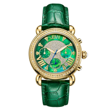JBW Victory Quartz Green Dial Ladies Watch JB-6210L-X