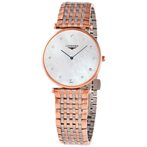 Longines La Grande Classique Mother of Pearl Diamond Dial Ladies Watch L47091887