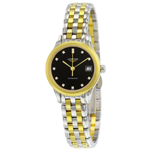 Longines Les Grandes Classiques Flagship Automatic Black Dial Two-tone Ladies Watch L4.274.3.57.7