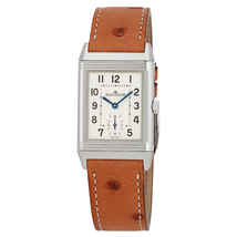 Jaeger LeCoultre Reverso Classic Silver Dial Ladies Leather Watch Q2438521