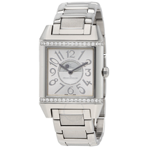 Jaeger LeCoultre Reverso Squadra Silvered Guilloche Dial Ladies Watch Q7058130