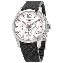 Longines Conquest V.H.P. Perpetual Chronograph Quartz Silver Dial Men's Watch L37174769