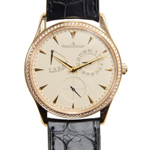 Jaeger LeCoultre Ultra Thin Reserve de Marche Automatic Rose Gold Men's Watch Q1372501