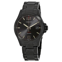 Longines Conquest V.H.P. Black Dial Men's Watch L37262566
