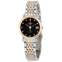 Longines Elegant Automatic Black Dial Ladies Watch L4.309.5.57.7