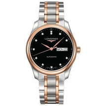 Longines Master Automatic Diamond Black Dial Men's Watch L2.755.5.59.7