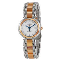 Longines PrimaLuna Automatic Diamond Mother of Pearl Dial Two-tone Ladies Watch L81115876 L8.111.5.87.6