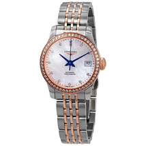 Longines Record Automatic Diamond Ladies Watch L2.320.5.89.7