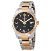 Longines Conquest Classic Black Dial Two-tone Men's Watch L2.785.5.56.7
